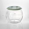 Transparent Storage Box Stool Multipurpose Children Storage Bench Plastic Round Stool  Living Room