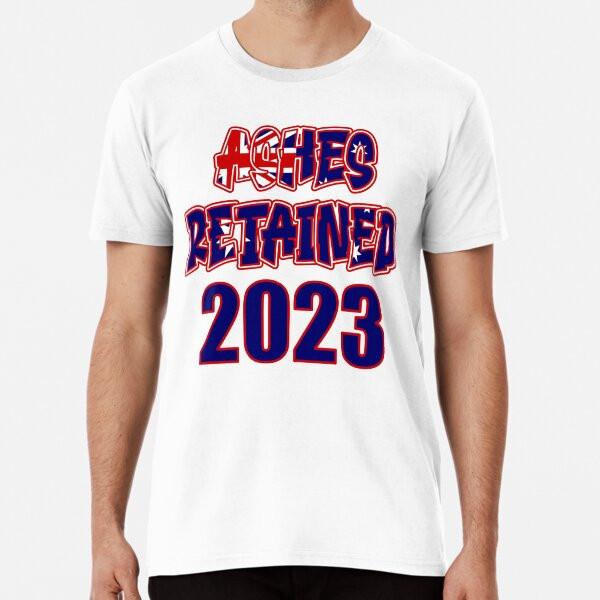 

Australia Cricket Ashes Retained 203 Premium S to 5XL Made in the AU/USA T-Shirt 2XL