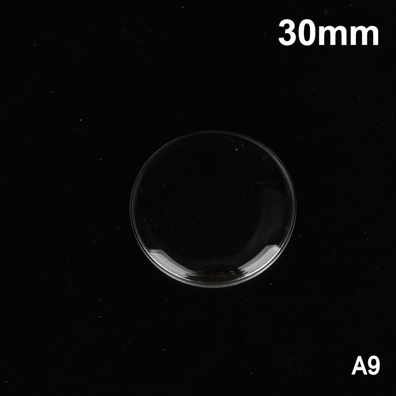 28Mm- 32.2Mm Watch Accessories Mirror Organic Glue Cover Glass Lens Vintage Pot Cover Acrylic Plastic Protective Film Cover