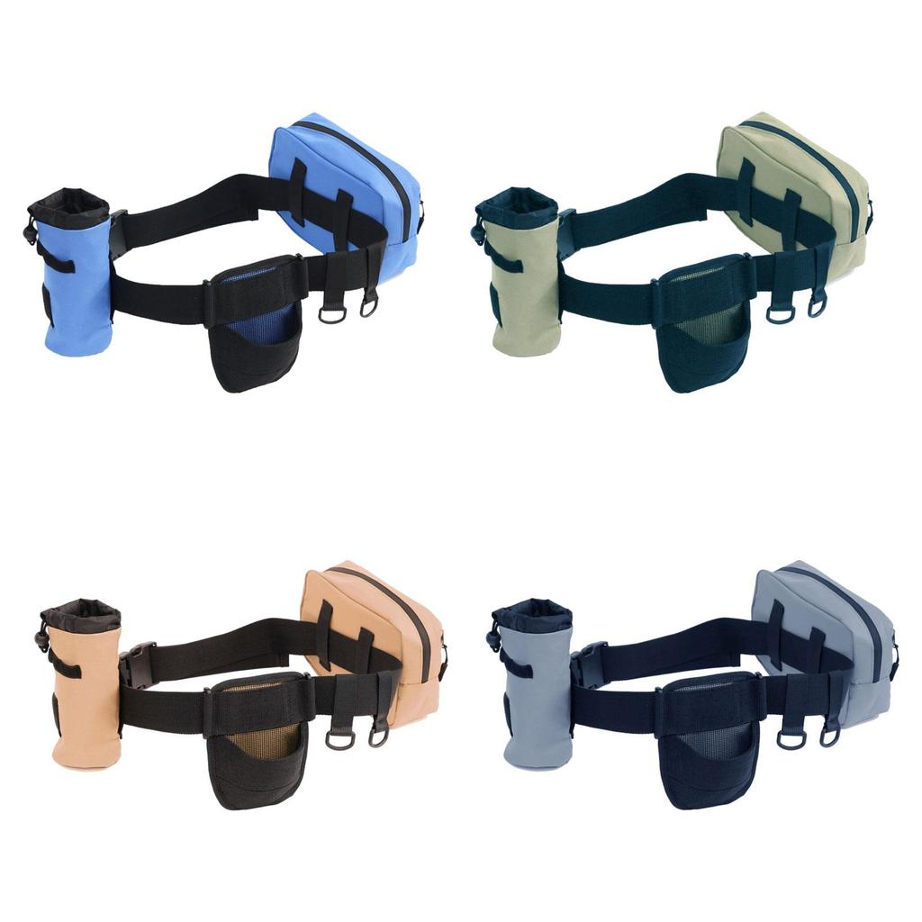 Adjustable Fishing Rod Holder Waist Belt Organizer Waterproof Pouch Sea Fishing Accessory Storage for Anglers