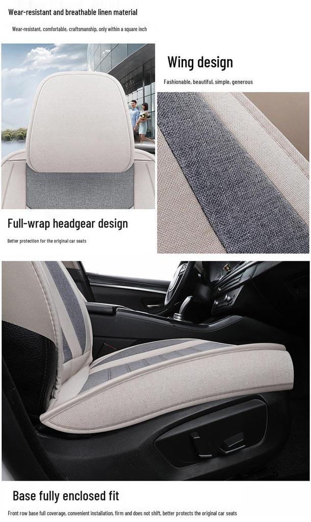 Volkswagen Santana Full Coverage Universal Leather Seat Covers - Four Seasons, 2019 Model.