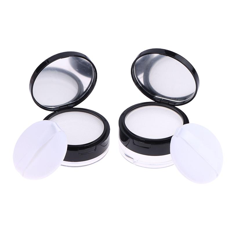 5/10G Empty Air Cushion Puff Box With Powder Puff Mirror Elastic Mesh Portable Makeup Case Container For Loose Powder