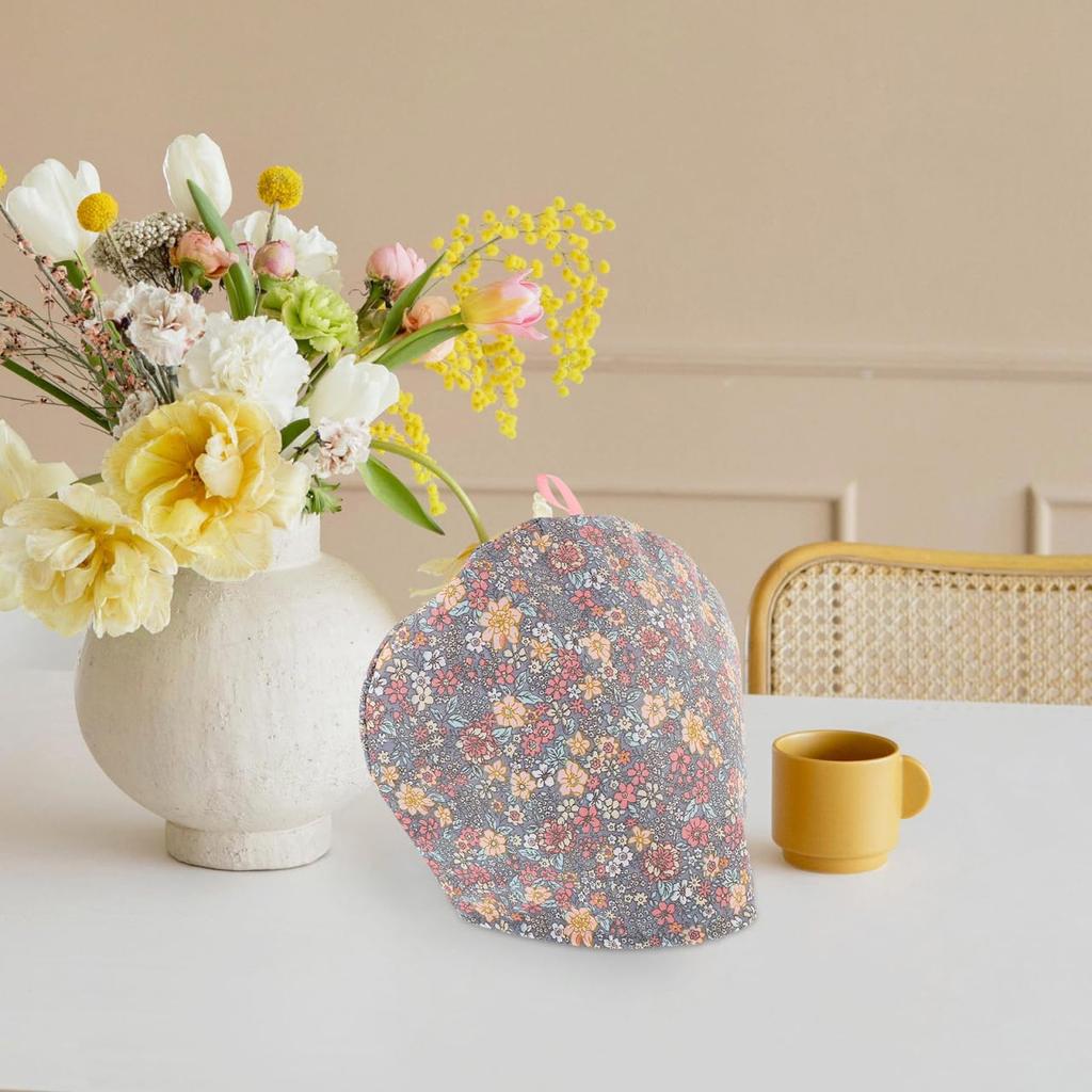DOITOOL Teapot Cover, Nordic Style Tea Cozy, Insulated Cover for Large and Small Tea Kettles, Padded Kettle Cover, Teapot Warmer Cover, Teapot