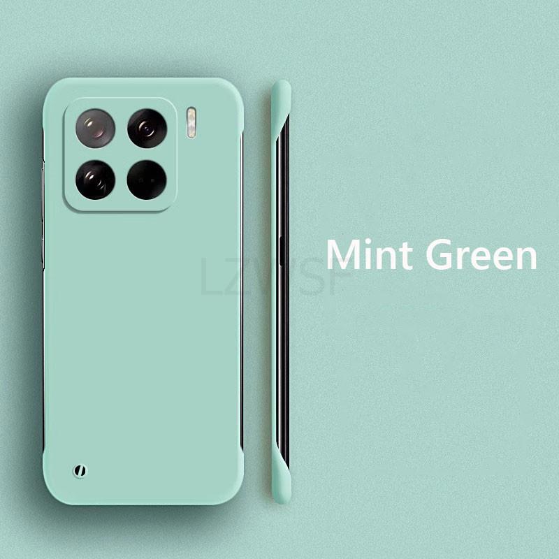 Ultra Thin Frameless Slim Matte Hard PC Back Cover Phone Case On For Xiaomi 15 Pro Xiaomi15 Pro 5G Candy Color Borderless Matte ShockProof Case