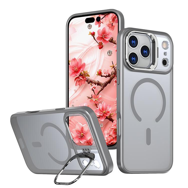 For IPhone 17 PRO Phone Case Lens Holder Magsafe Magnetic Anti Drop for Apple 16 Protective Case