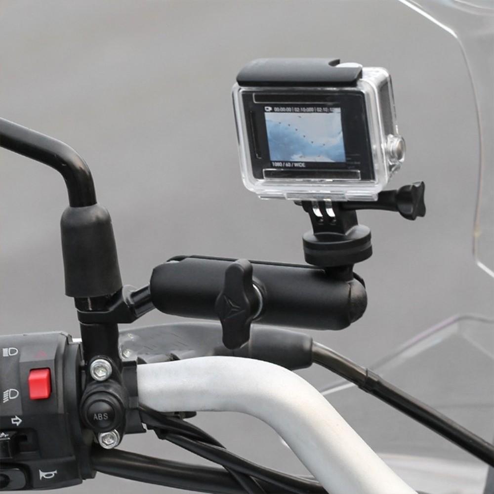 360° Rotating Action Camera Stand Universal Rearview Mirror Camera Bracket  Camera Accessories