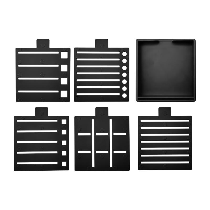 Easy To Use Sticky Note Organizers With Pad Base And Included Stencils For Various Applications Sticky Note Stencil