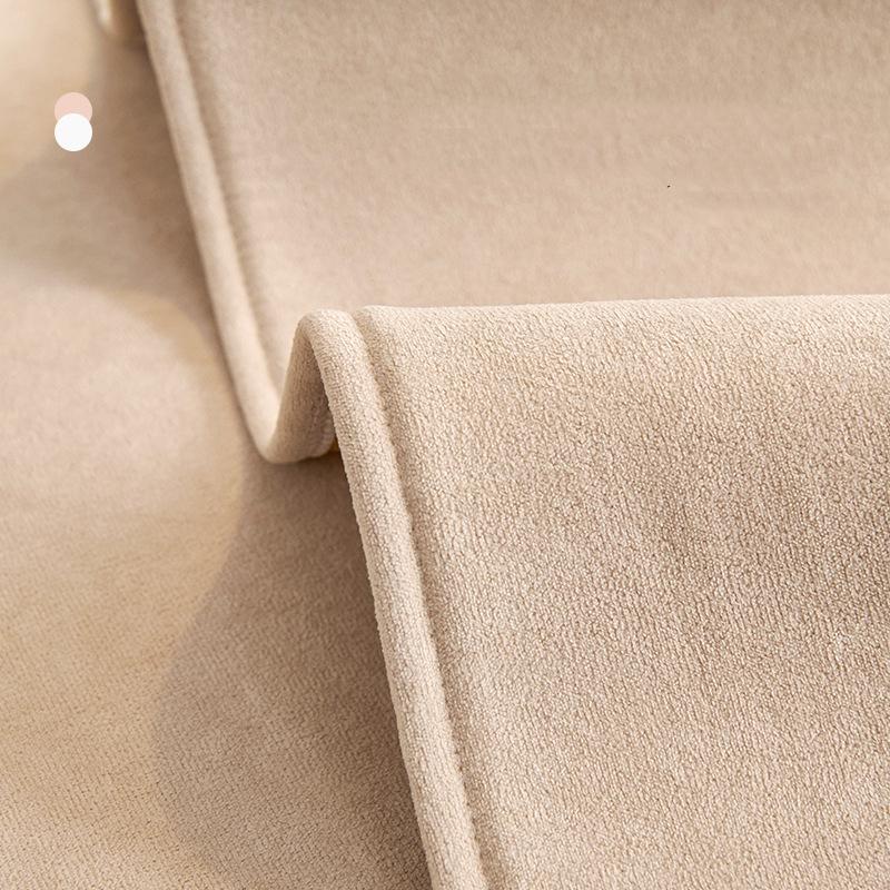 Velvet Skin-Friendly Sofa Cushion Four Seasons Universal Non-Slip Living Room Sofa Set Solid Colour Chenille Thickened Sofa Back
