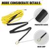 15M Synthetic Rope 7700LBS Winch Cable Nylon Replacement for   SUV Truck ATV UTV