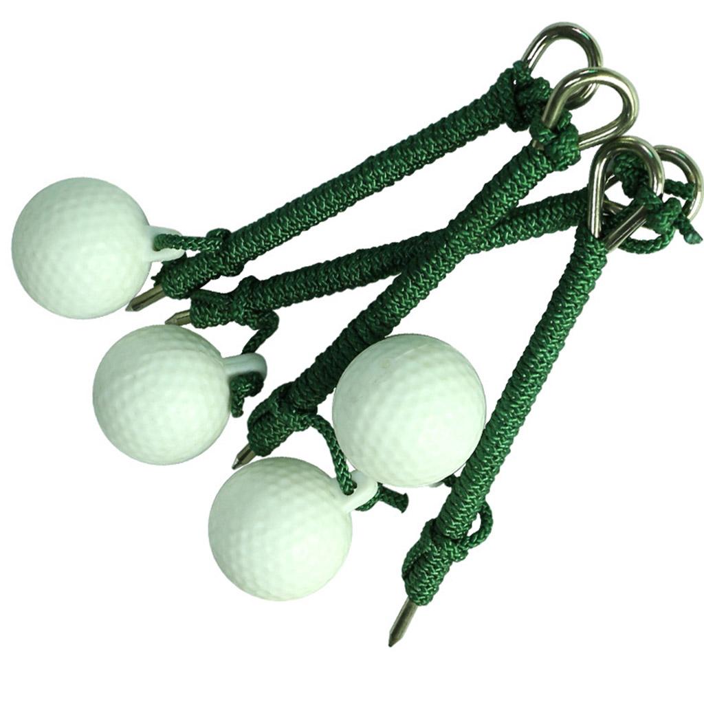 Portable Golf Fly Rope Driving Ball Golf Hit Shot Putting Training Aid Swing Sports Practice Tool Easy Operation