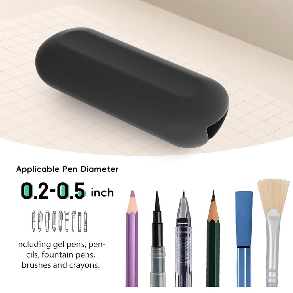 Ergonomic Pencil Grip Kids Handwriting Silicone Pen Holder Postures Correction Tool for Children Adults Writing Drawing Training