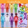 Poppy Playtime Halloween Jumpsuit Cosplay Costume Milk Silk Polyester For Kids Roleplay