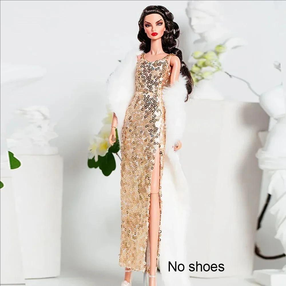 

New European Lace Golden Dress Set DIY Fashion Wedding Dresses 6 Styles Doll Clothes Accessories for 30cm BJD Doll