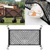 Elastic Cargo Net Folding Wagon Cart Folding Cargo Net Beach Cart Wagon Cart Heavy Duty Tie Rod Tool Camping Accessory