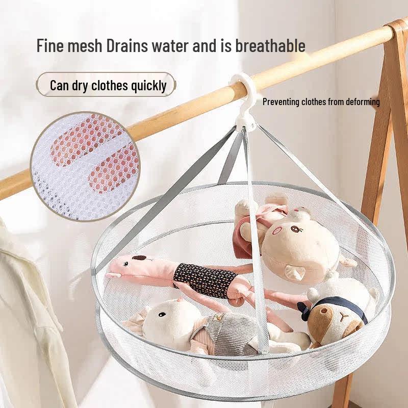 Two-Layer Windproof Drying Net for Clothes - Ideal for Cashmere Sweaters & Underwear