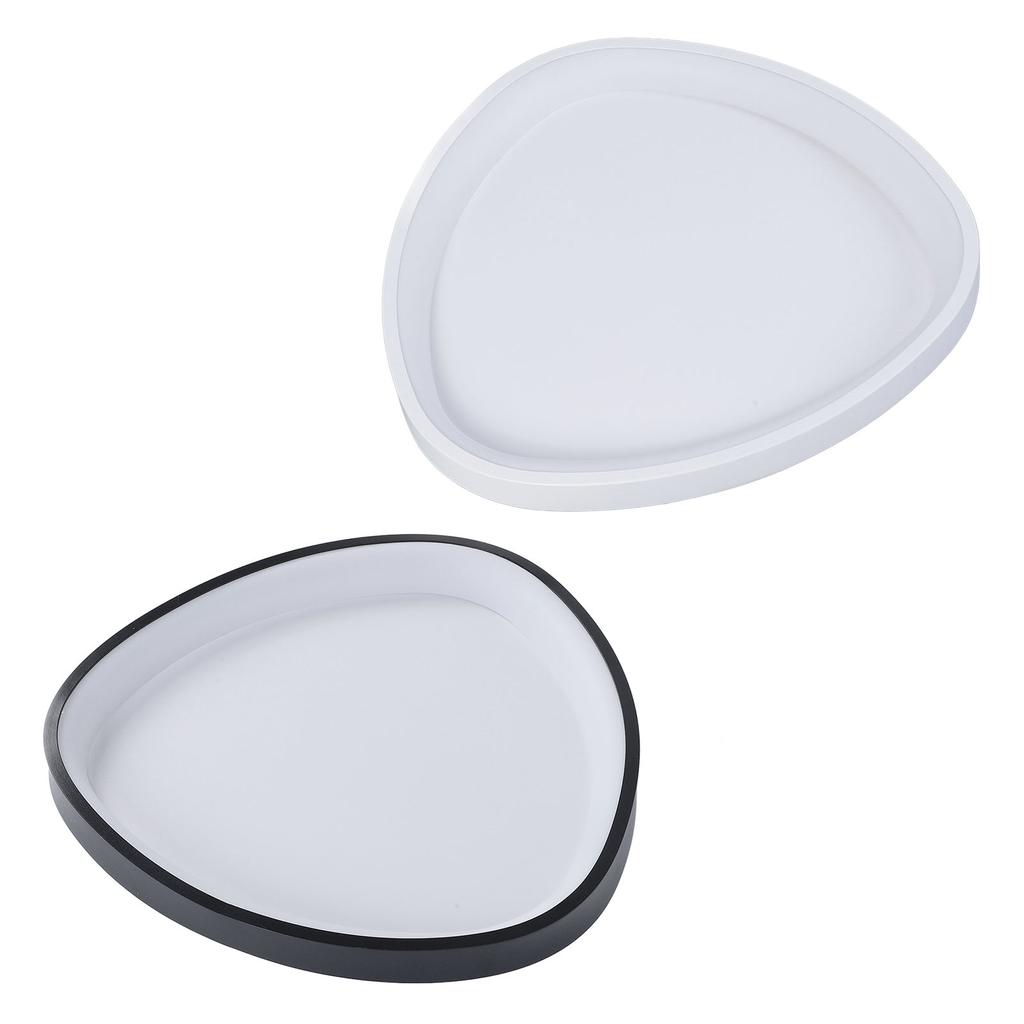 Flush Mount LED Ceiling Light Minimalist 3 Color Temperature Dimmable APP Control Oval Triangle LED 