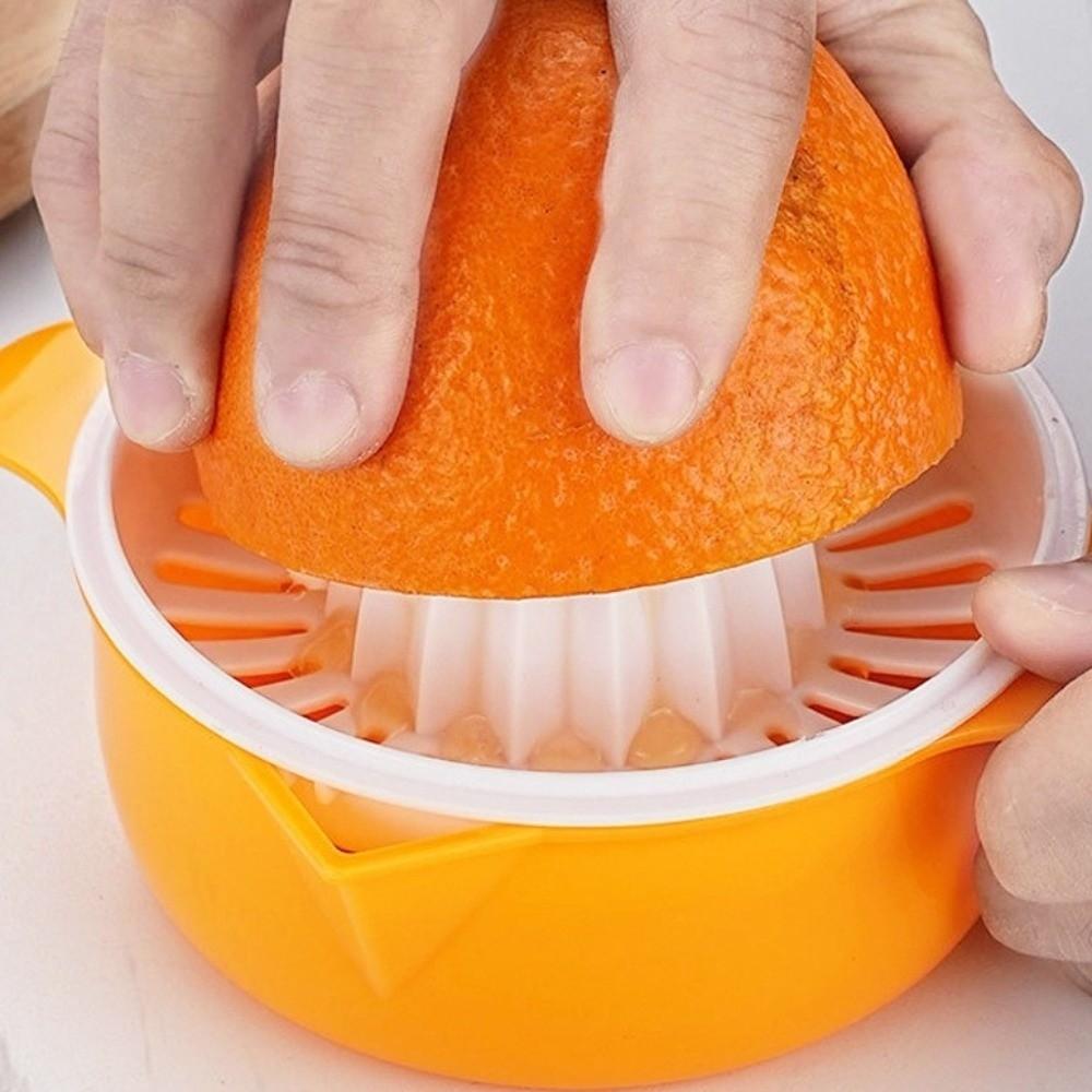 Plastic Hand Lemon Squeezer Detachable Citrus Juicer Multifunctional Fruit Press  Camping