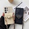 Crossbody Wallet Phone Case for Samsung Galaxy S25 Edge S24 Ultra S23 S22 Plus S21 FE A17 A16 A56 A36 A26 A06 A05 A54 A34 Cover