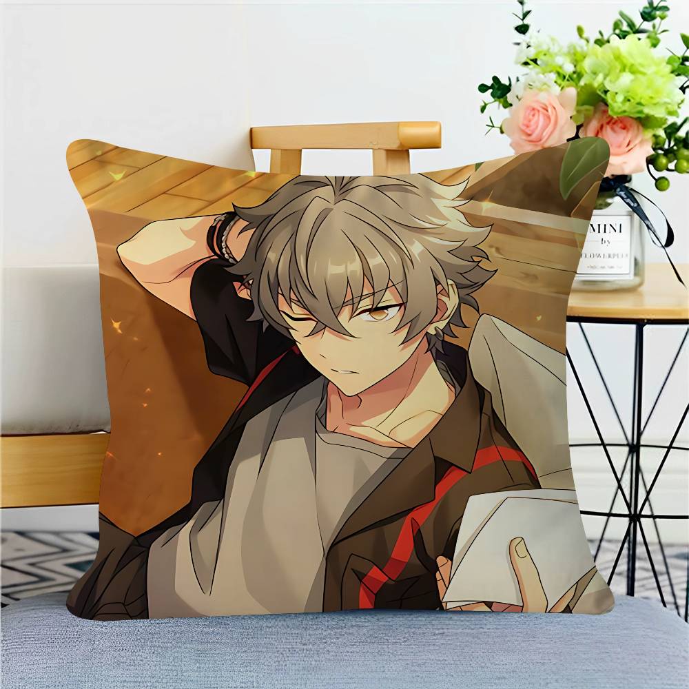 

Дизайн наволочки Ensemble Stars O-Ogami-Koga, декор для подушки, праздничный декор. 16x16Inch