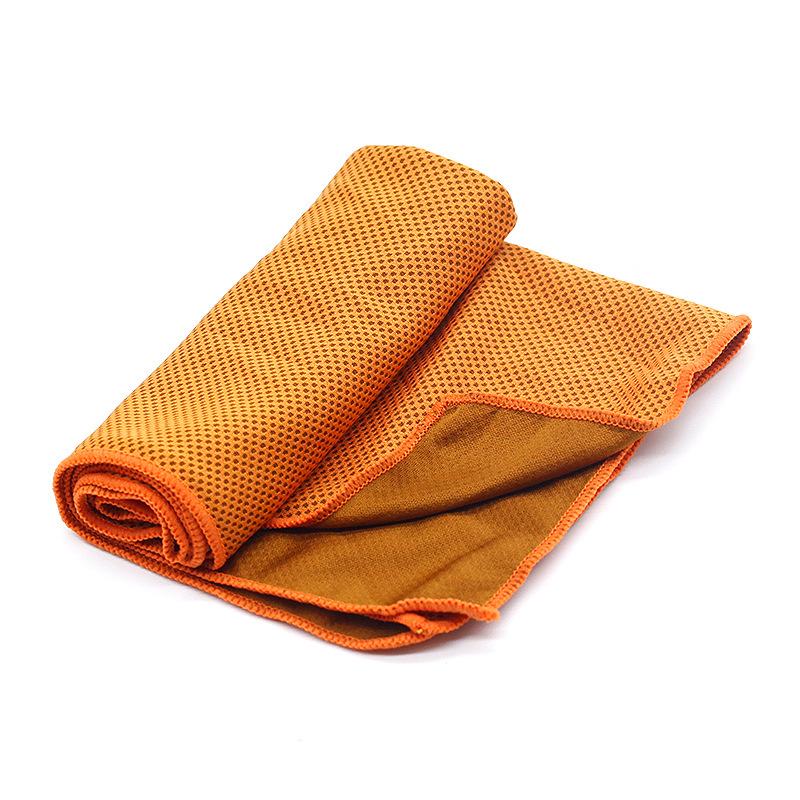 Cooling Icy Silk Fitness Towel - Cold Sports Towel