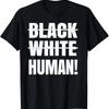 T-shirt Humain Noir Blanc