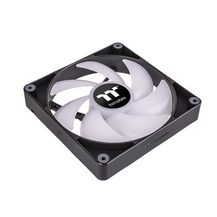 Ventilateur THERMALTAKE CT140 ARGB SYNC PC | 2 Pack CL-F150-PL14SW-A - Noir - 140mm - 77,37 Cfm - 30,5 dB