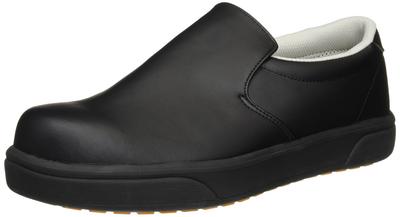 Aitos AZ4441 Grip Max Kitchen Shoes, Chef Shoes, Safety Shoes, Slip-Resistant, Toe Cap, Oil-Resistant, 3E, Black, Size 28.0 Cm