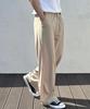 ROCKED GARAGE Unisex Cooling Semi-Wide Elastic Waist Pants_Beige