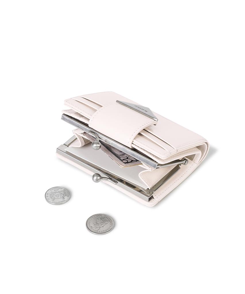 Fennec Crinkle Triangle Frame Bridge Wallet - Blossom