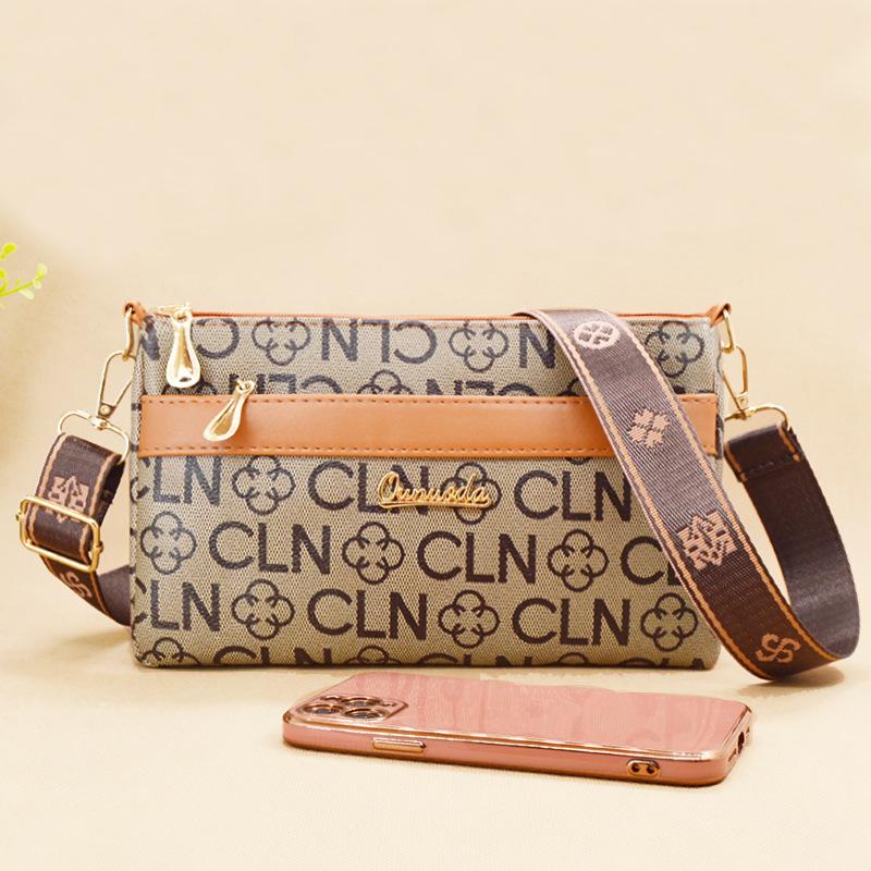 ag women's bag new popular mini shoulder bag fashionable texture versatile messenger bag