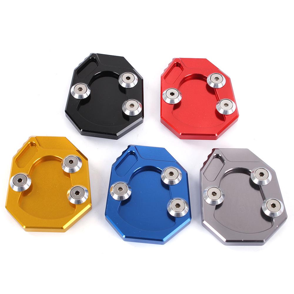 CNC Aluminum Motorcycle Kickstand Side Stand Extension Pad for YAMAHA R1