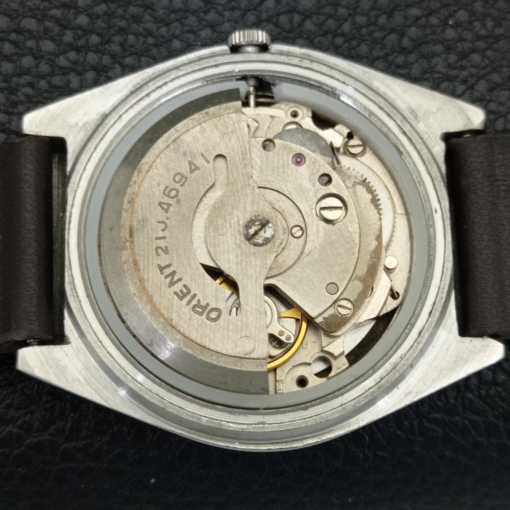 ORIENT AUTOMATIC 46941 VINTAGE JAPAN MENS ORIGINAL DIAL WATCH a701849-5
