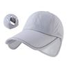 Adjustable Visor Sunscreen Baseball Hat Quick Dry Sports Cap Casual Retractable Sun Hat  Beach