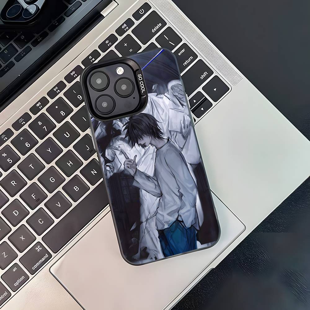 Creepy Urban Killer Jeff For iPhone 17,16,15,14,13,12,11,Pro,MAX,Plus Black Shockproof Candy Matte Cover