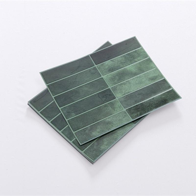 

1/5/10pcs Self-adhesive 3D Stereo Wall Stickers Waterproof Brick Design Backsplash Wall Decals Oil Proof 30x24x0.1cm 1PCS