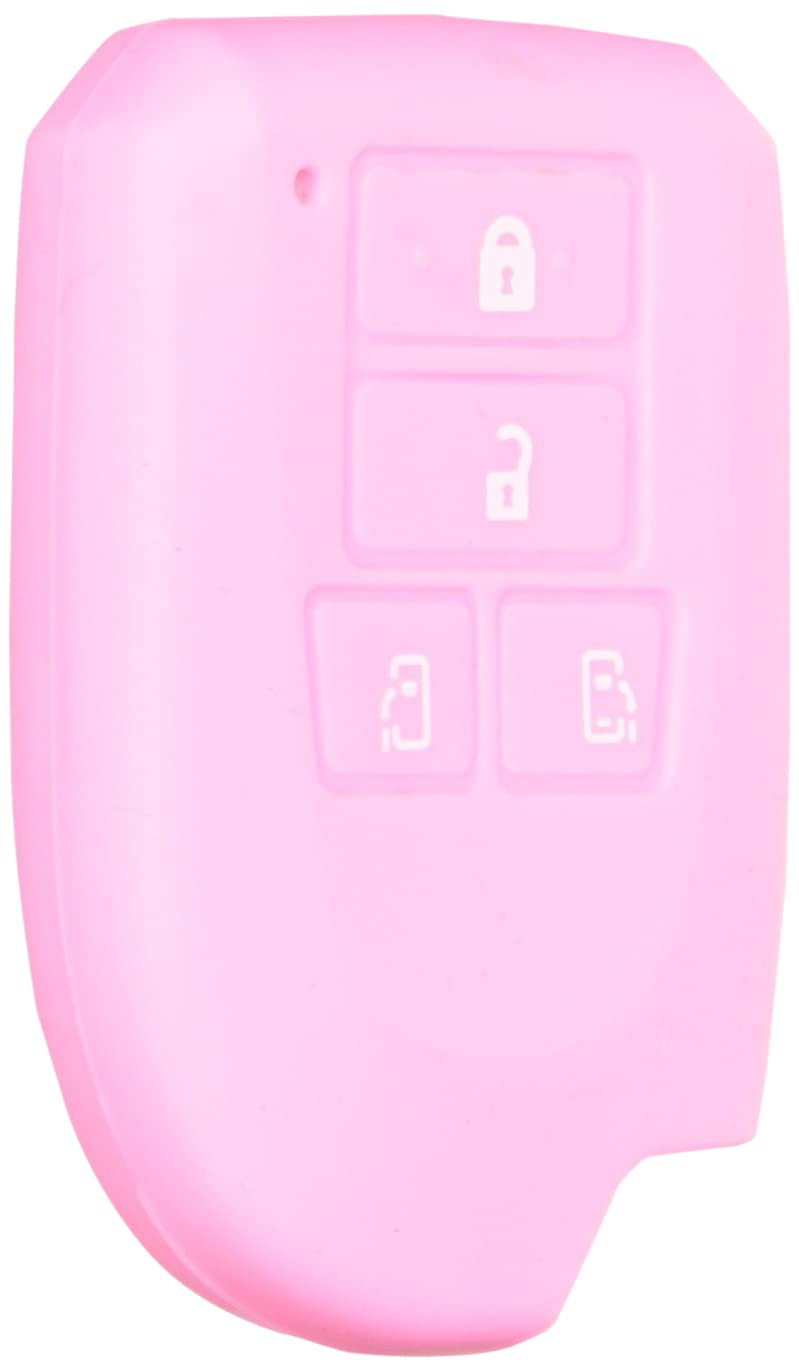 

AWESOME ASLK-TG008 Silicone Smart Key Case Toyota G Type Color: Light Pink розовый