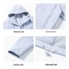JEANSWEST 3-in-1 Unisex Outdoor Windbreaker Jacket