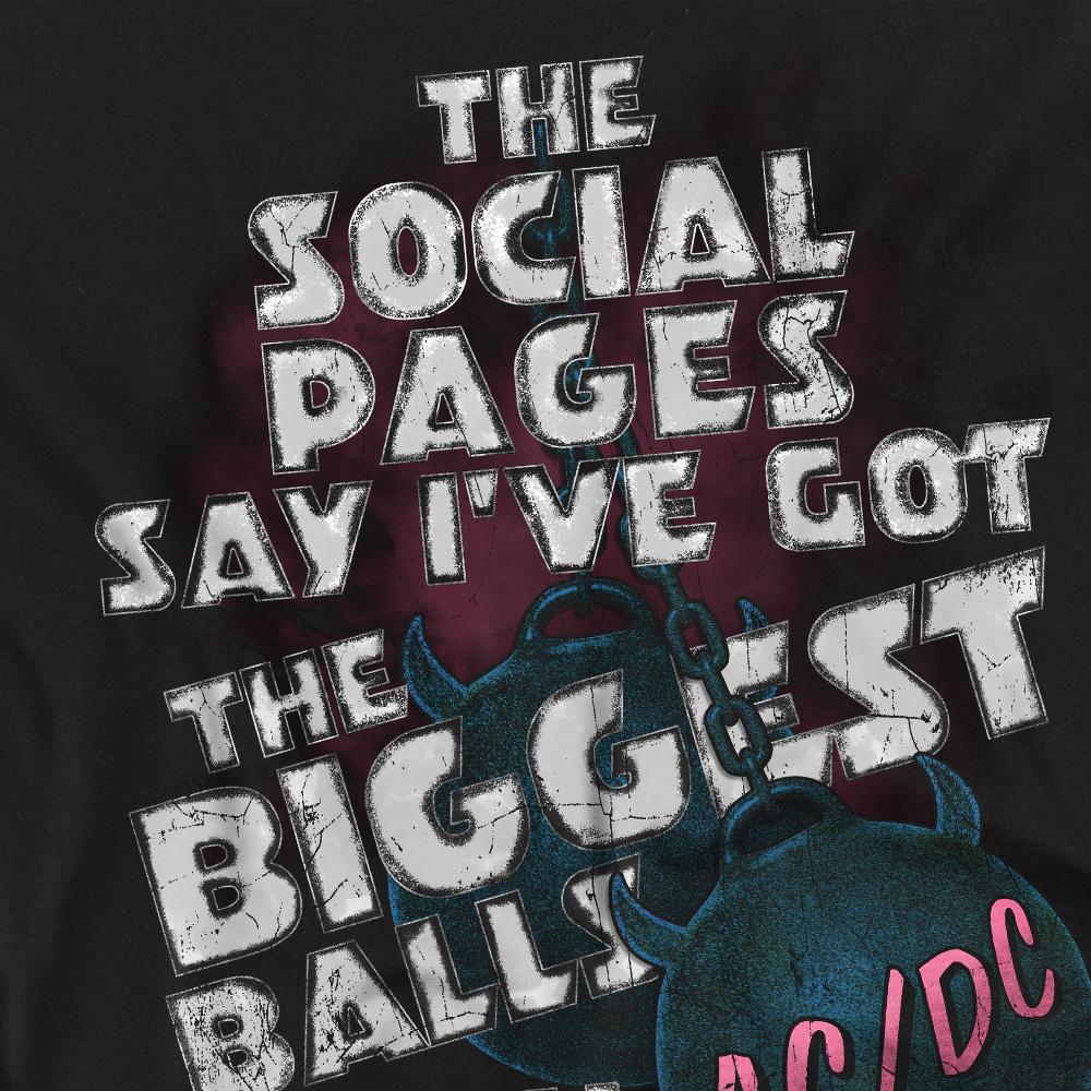 AC/DC Unisex Adult Big Balls T-Shirt