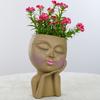 Creative Fashion Garden Face Gill Pot Resin Decoration Family Desktop Villa Balcony Courtyard Decorative Doll Fleshy Flower Pot
