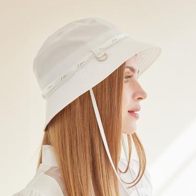 J.JANE Pearl Bucket Hat (White)