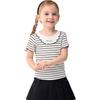 T-shirt brodé à manches courtes pour filles Balabala