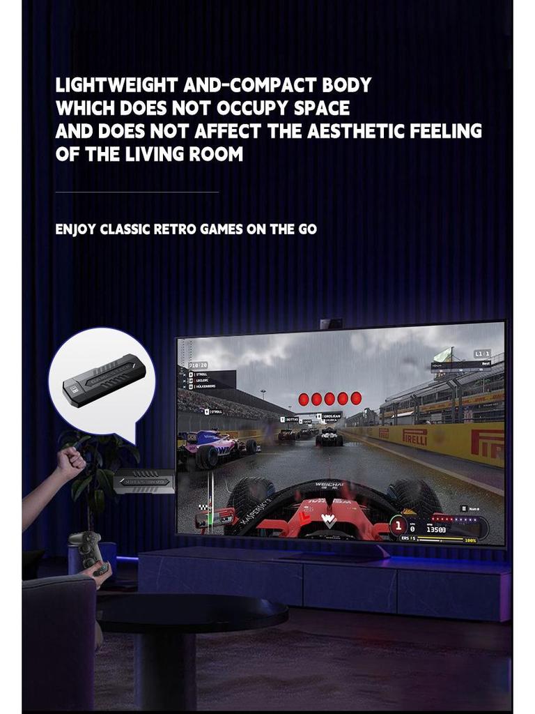 Cross-Border M8 Dual Handle Retro TV Game Console