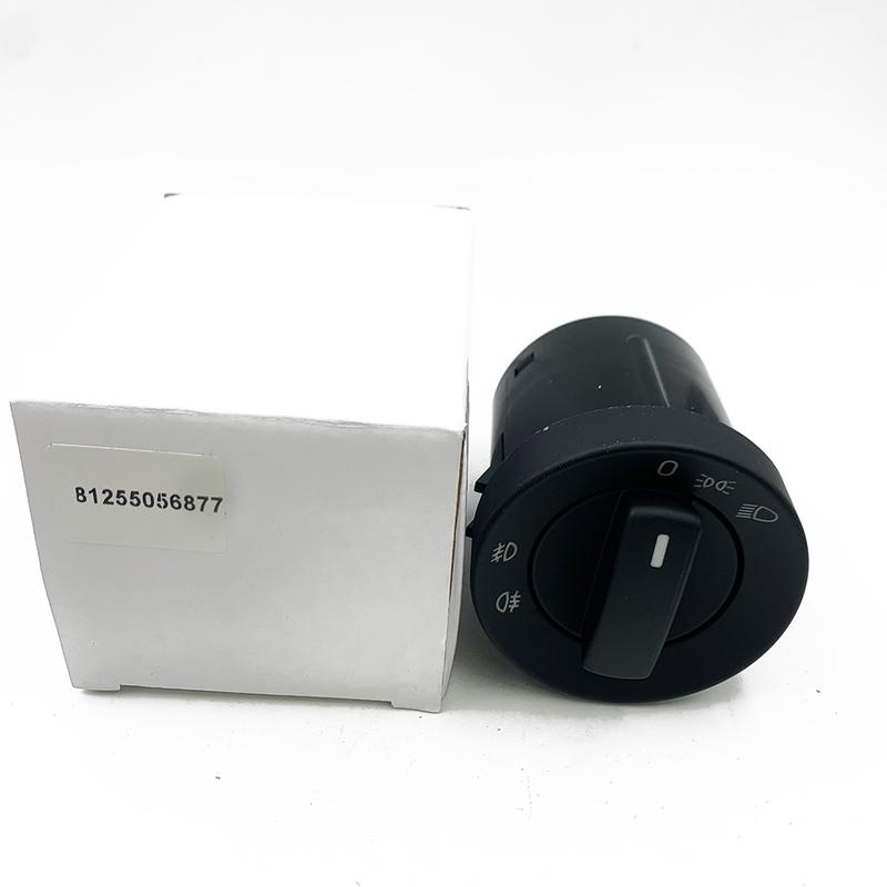 OE:81255056877 81255056932 New Headlight Fog Control Switch Rotary Switch for MAN TGA/TGL/TGM/TGS/TGX Truck