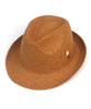 Yunibeosyeolkemiseuteuli Bu Swing Simple Brown Fedora Summer Hat