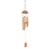 Creative Retro Coconut Shell Bamboo Wind Chime – Chinese Style Hanging Décor for Homes & Scenic Areas