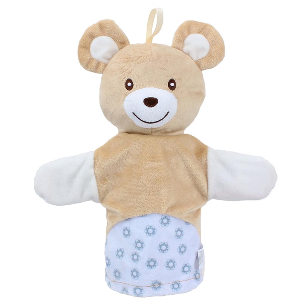 Cartoon Animals Hand Puppet Plush Toy Animals Puppets With Movable Hand For Kid Children