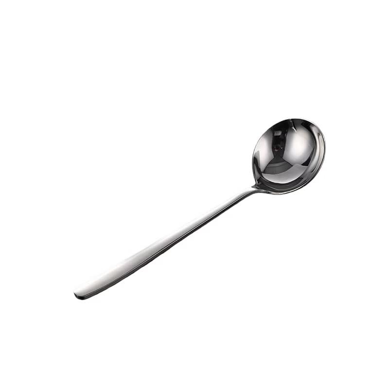 Qianxing 304 Stainless Steel Ruyi Soup Ladle - 10-Pack