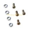 L8RE Home Electronic Microwave Oven Magnetron Filament 4 Pin Socket Converter White