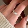 Charming Dog Pearl Elastic Rope Ring: Women's Fashionable, Versatile, and Lovely Design