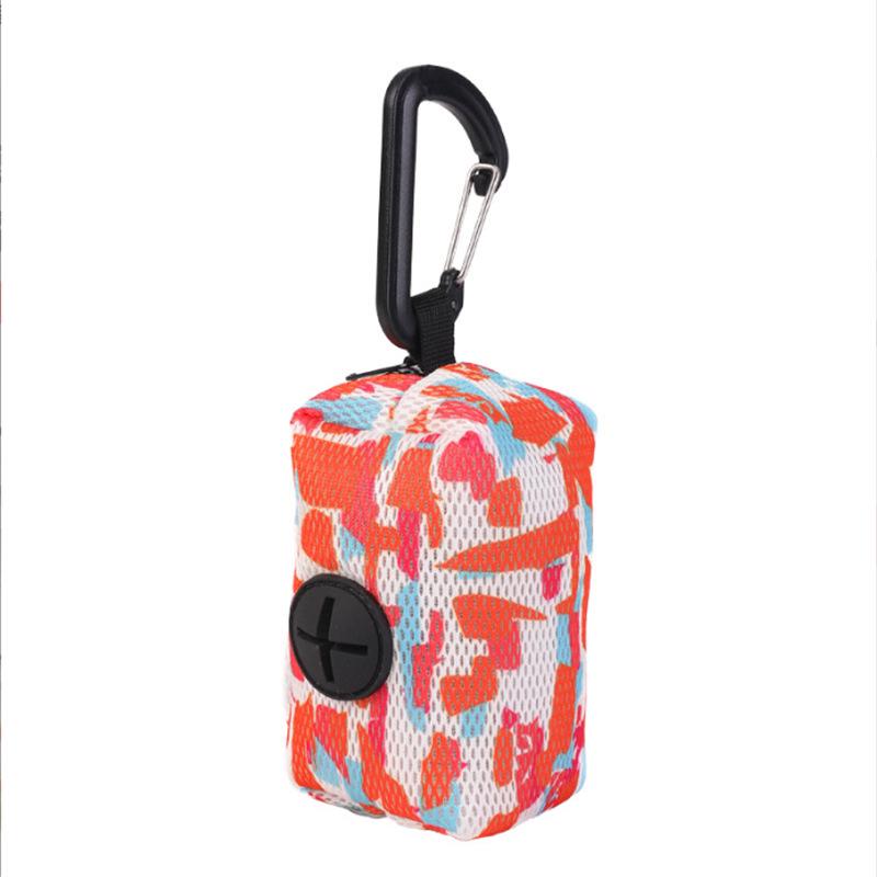 Portable Dog Poop Bag Holder & Waste Box for Walks